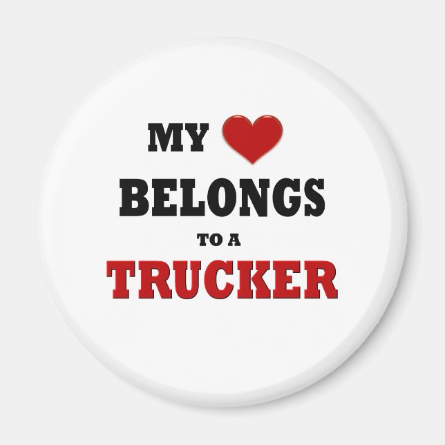LKW-Liebe Magnet (Vorne)