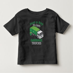 Lkw liebend Kleinkind Cool Recycelnd Kleinkind T-shirt