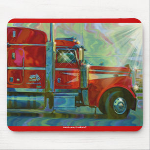 LKW-LKW-Fahrer Mousepad