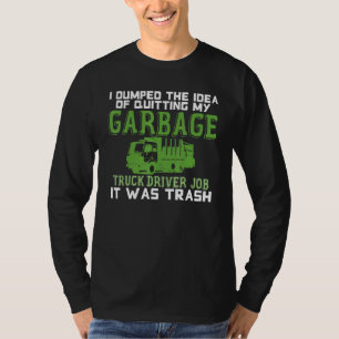 LKW-LKW-LKW Recycelnd Abfälle B T-Shirt