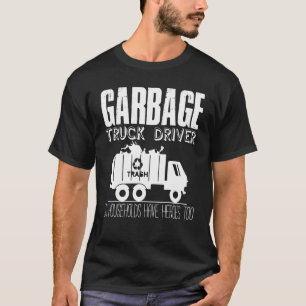 LKW-LKW-LKW Recycelnd Abfälle B T-Shirt