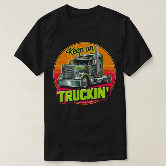 LKW-LKW-LKWs Lover T-Shirt (Design vorne)