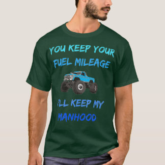 LKW Meme Behalte die Memos meines Manhood Diesel T T-Shirt