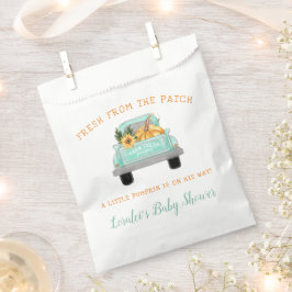 LKW mit Pumpkin Fall Babydusche Geschenktütchen