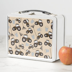 LKW-Musterbaumausrüstung Metall Brotdose