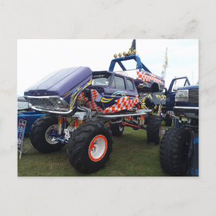 LKW neu gestalten Postkarte