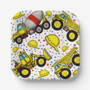 LKW Party Papier Teller