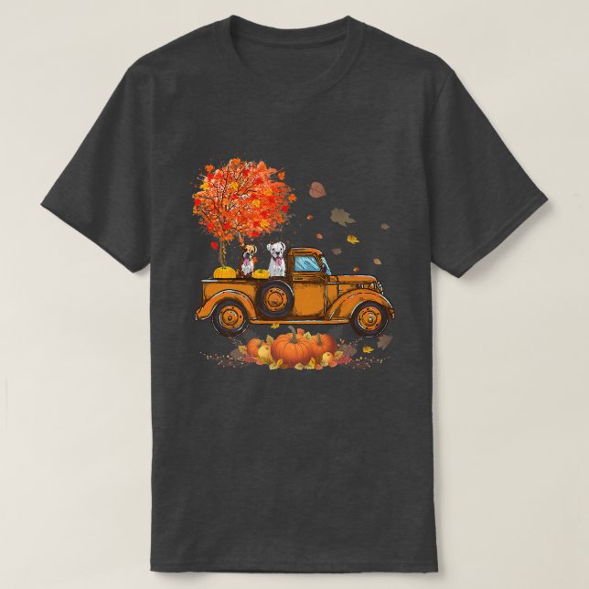Lkw Reitboer Dokins Herbstleaf Fall Yal T-Shirt (Design vorne)