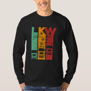 LKW-Retro-LKW-Spruch für Motorfahrer T-Shirt