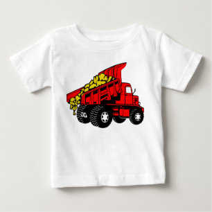 LKW rot   Jungs Baby T-shirt