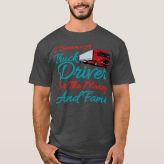 Lkw-Simulator-FahrerIch wurde Lkw-Fahrer für T-Shirt