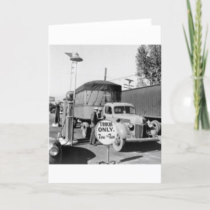 Lkw-Stopp der 40er Jahre Karte