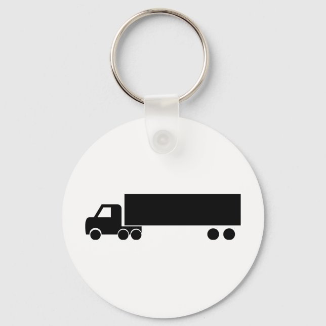 Lkw-Symbol Schlüsselanhänger (Vorderseite)