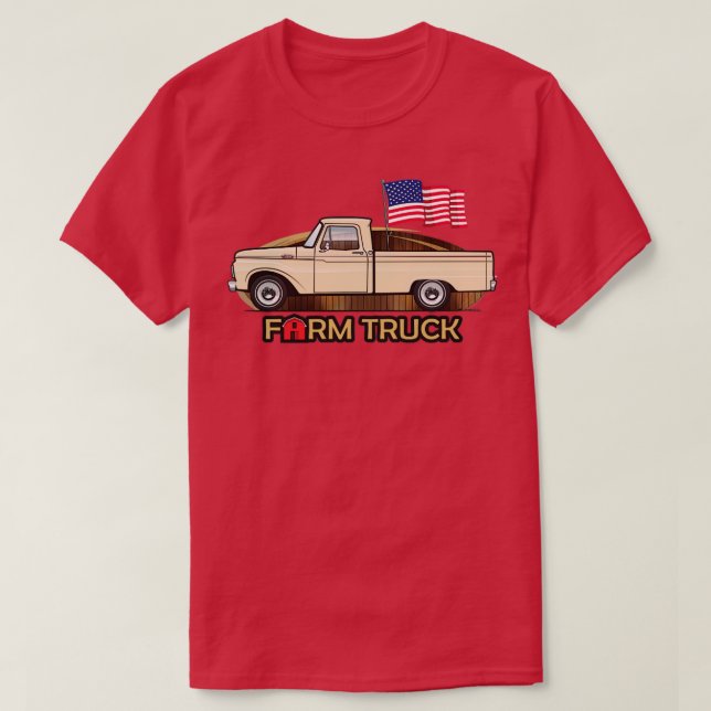 LKW Tan T-Shirt (Design vorne)