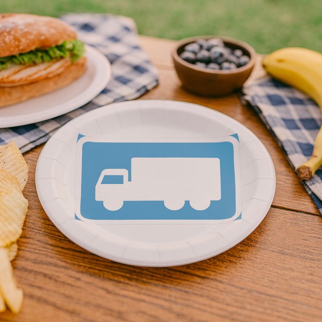 LKW-Teller Pappteller (Von Creator hochgeladen)