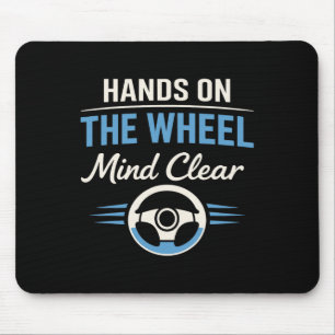 LKW-Therapie Straße Ist Meine Therapie LKW-Fahrer Mousepad