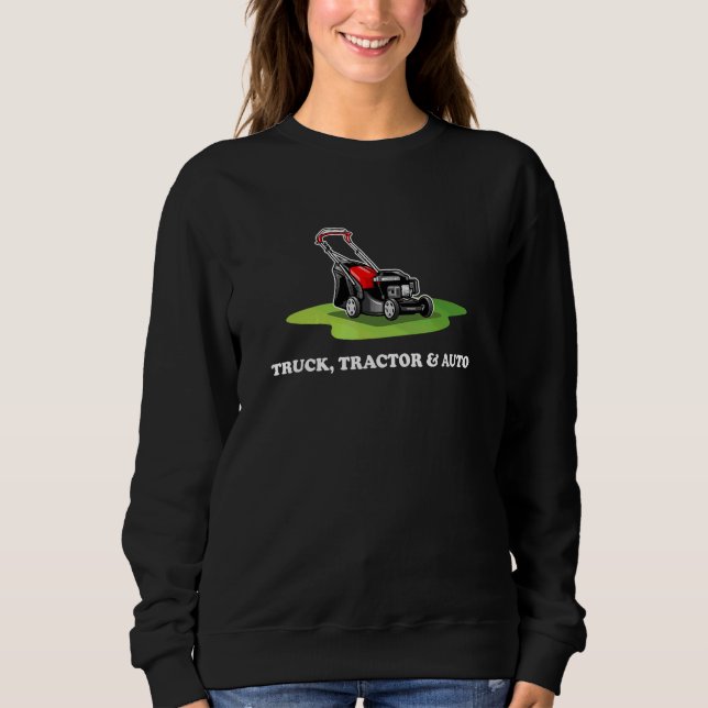 LKW-Traktor und Auto-Zubehör Sweatshirt (Vorderseite)