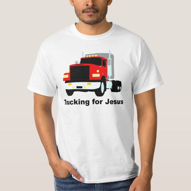 LKW-Transport für Jesus T-Shirt (Vorderseite)