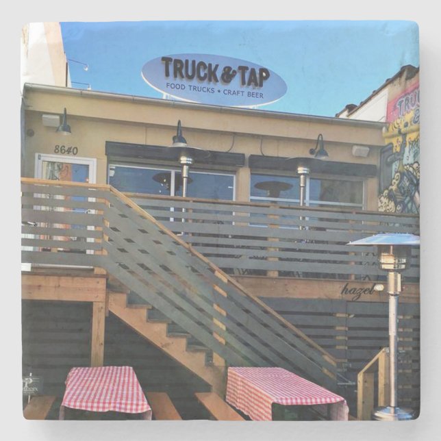 Lkw und Stich, Holz, Georgien, Marmorbäume, Unters Steinuntersetzer (Vorderseite)