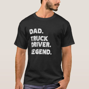 Lkw-Vater Legendary Pater Funny T-Shirt