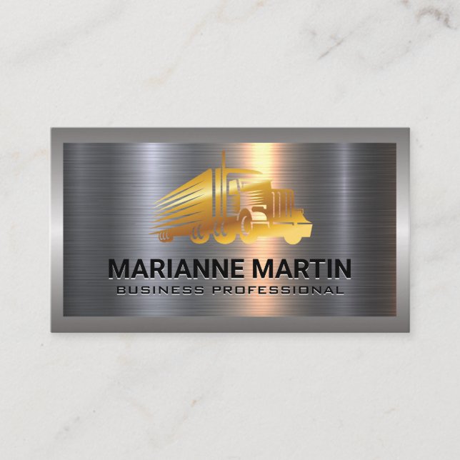 LKW | Visitenkarte für gewerbliche Grenzen (Vorderseite)