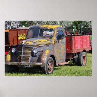 LKW von gestern Poster