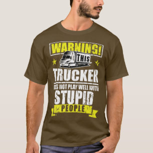 LKW-Zubehör für LKW-Fahrer und Motor-Lover T-Shirt