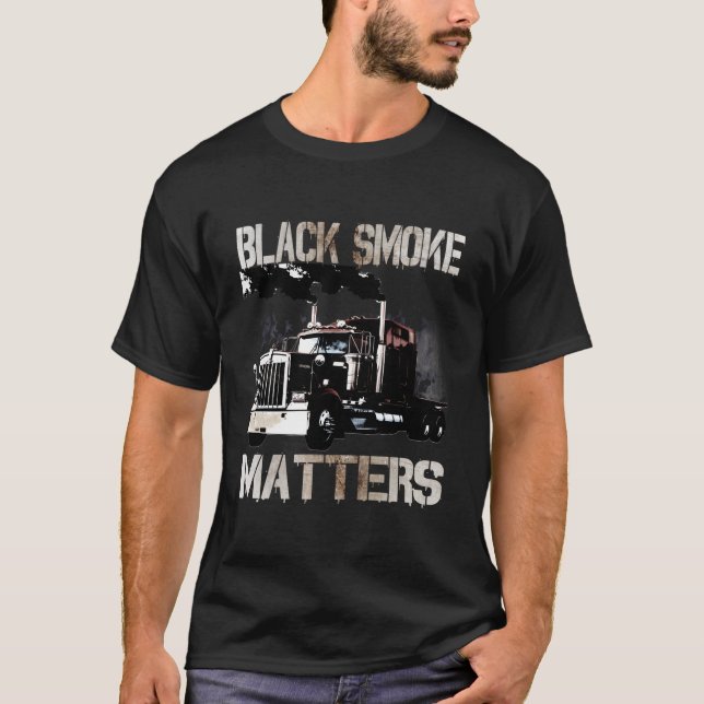 LKWer verleiht Trailer 18 Roller Design über T-Shirt (Vorderseite)