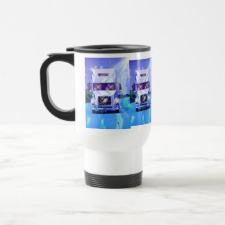 LKWs BIG RIG TRUCK STOP MUGS Reisebecher