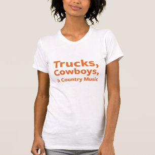 LKWs, Cowboys und Countrymusik T-Shirt