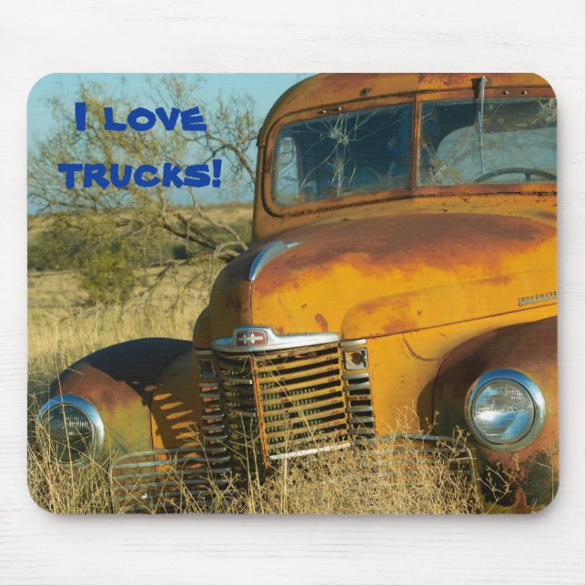 LKWs der Liebe I! Mousepad (Vorne)