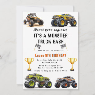 LKWs Einladung zum Geburtstag