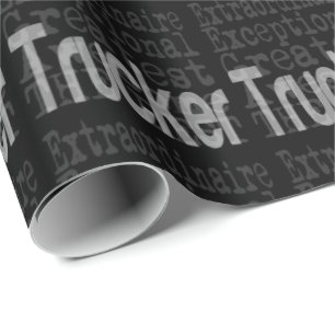 LKWs Extraordinaire Wrapping Paper Geschenkpapier