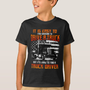 LKWs Geschenke Trailer LKW 18 Rollerhar T-Shirt