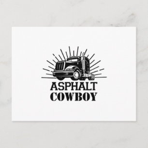LKWs LKWs LKWs Gewitterte Geschenkidee Postkarte