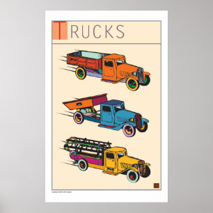 LKWs-Prints/Poster Poster