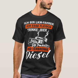 LKWs professioneller Fahrer Fahrer LKW-Fahrer Alpa T-Shirt