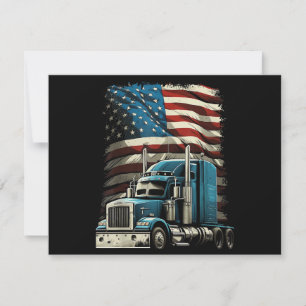 LKWs US-amerikanische Fahne für Patriotic Truck Dr