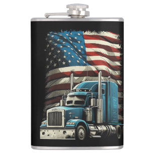 LKWs US-amerikanische Fahne für Patriotic Truck Dr Flachmann