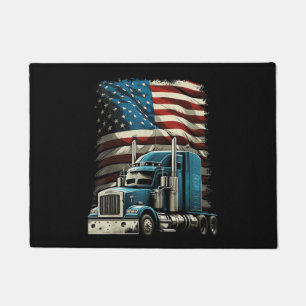 LKWs US-amerikanische Fahne für Patriotic Truck Dr Fußmatte