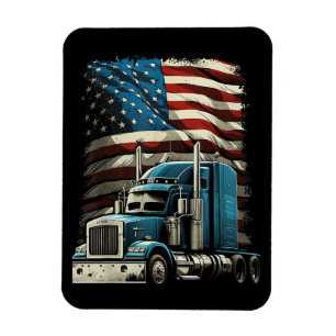 LKWs US-amerikanische Fahne für Patriotic Truck Dr Magnet
