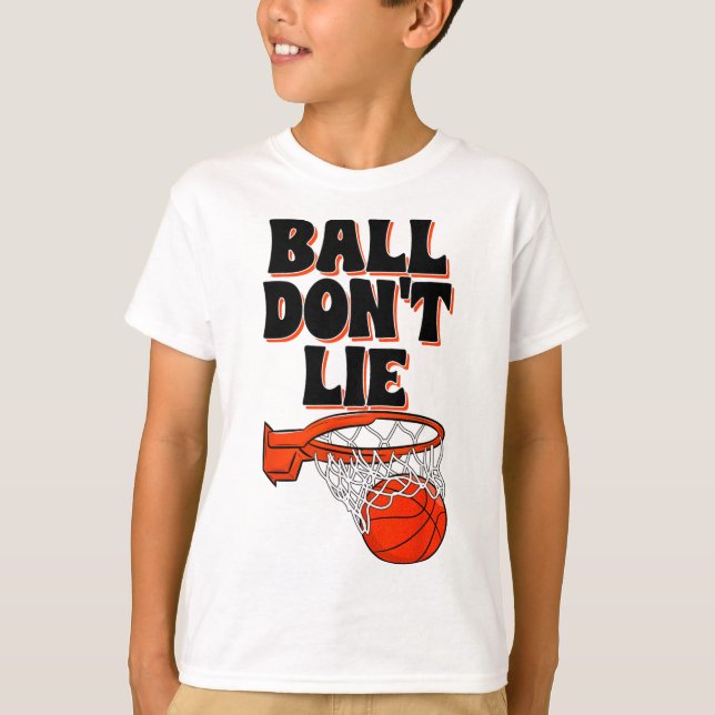 Ll Don't Lie Sketll Game Lover Men Fun Sports T-Shirt (Vorderseite)