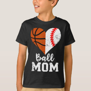 Ll Mom Herz Lustig Verkaufen Sketll Mom  T-Shirt