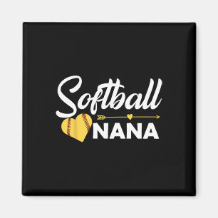 Ll Oma liebt es, weiche Spiele zu spielen Geschenk Magnet
