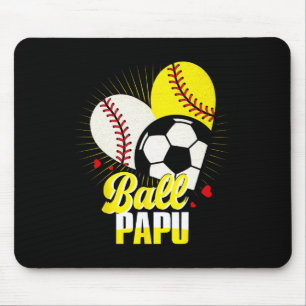 Ll Papu verkauft Softll Fußball Lustig Süß Weihnac Mousepad