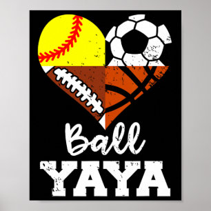 Ll Yaya Fußball Fußll Softll Sketll Spieler Yaya Poster
