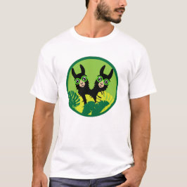 Llama Alpaca Twin Men T-Shirt