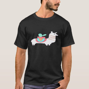Llama Alpaka Kaktus Liebhaber Süße Mama Frauen Mäd T-Shirt