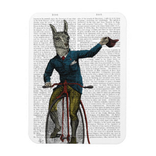 Llama auf Bike Magnet