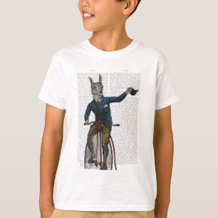 Llama auf Bike T-Shirt